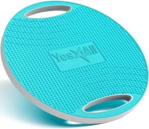 Yes4All Upgraded Wobble Balance Board, Stability Board for Home Gym & Standing Desk, Perfect for Physical Therapy & Fitn