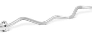 Amazon Basics Olympic 2-Inch Curl Barbell Bar for Home Gym, Strength Training Athletes, 47", Chrome Plated | Amazon Bas