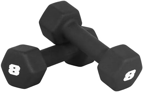 CAP Barbell Neoprene Dumbbell Weights Pairs & Sets for Home Gym Routines and Workouts | CAP Barbell Neoprene Dumbbell W