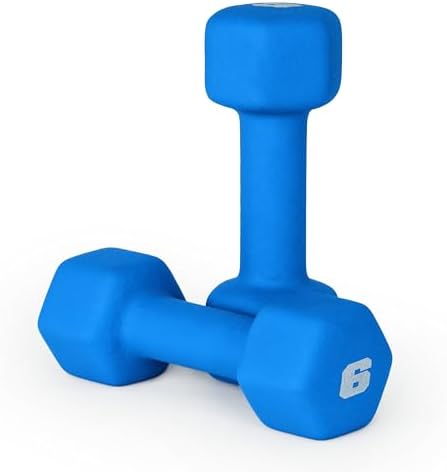 CAP Barbell Neoprene Dumbbell Weights Pairs & Sets for Home Gym Routines and Workouts | CAP Barbell Neoprene Dumbbell W