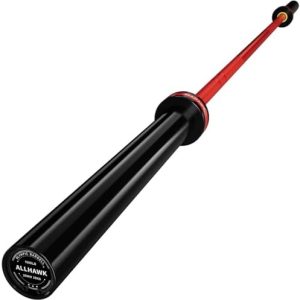 Olympic Barbell 7ft 45LB for Weightlifting Powerlifting, Home Gym Strength Training, Squats Deadlifts Presses Rows Curls