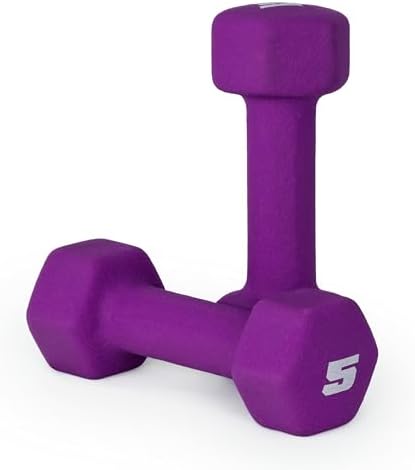 CAP Barbell Neoprene Dumbbell Weights Pairs & Sets for Home Gym Routines and Workouts | CAP Barbell Neoprene Dumbbell W