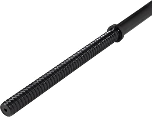 Fitvids 6FT Standard Barbell with Star Locks for Strength Training & Weightlifting, Black Prime Fitvids 6FT Standard Bar