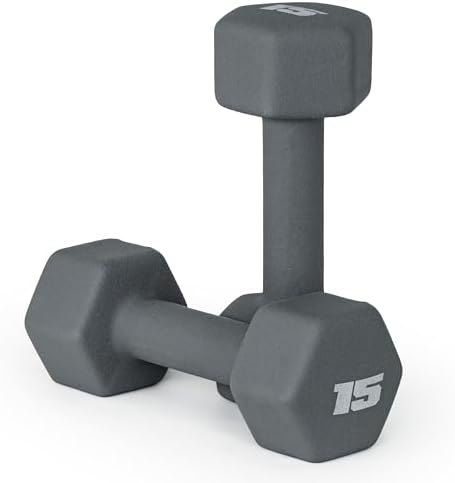 CAP Barbell Neoprene Dumbbell Weights Pairs & Sets for Home Gym Routines and Workouts | CAP Barbell Neoprene Dumbbell W