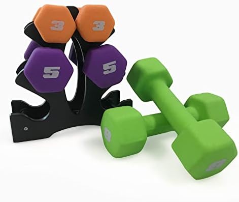 CAP Barbell Neoprene Dumbbell Weights Pairs & Sets for Home Gym Routines and Workouts | CAP Barbell Neoprene Dumbbell W
