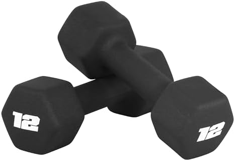 CAP Barbell Neoprene Dumbbell Weights Pairs & Sets for Home Gym Routines and Workouts | CAP Barbell Neoprene Dumbbell W