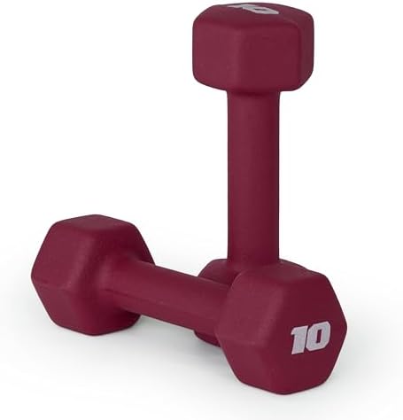 CAP Barbell Neoprene Dumbbell Weights Pairs & Sets for Home Gym Routines and Workouts | CAP Barbell Neoprene Dumbbell W