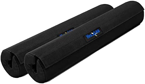 Yes4All Ergonomic Foam Bar Pad, Olympic Barbell Squat & Neck Pad for Weight Lifting, Squats & Hip Thrusts