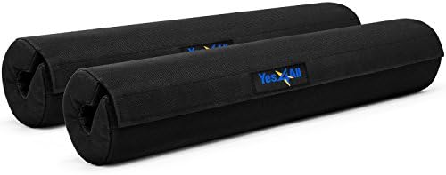 Yes4All Ergonomic Foam Bar Pad, Olympic Barbell Squat & Neck Pad for Weight Lifting, Squats & Hip Thrusts