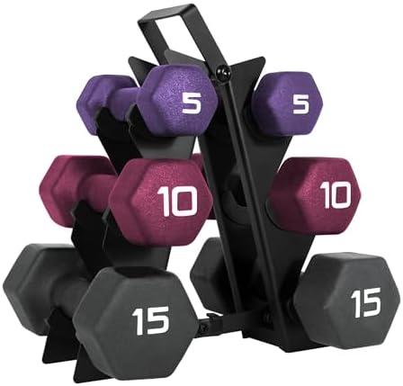 CAP Barbell Neoprene Dumbbell Weights Pairs & Sets for Home Gym Routines and Workouts | CAP Barbell Neoprene Dumbbell W
