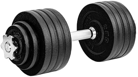 Yes4All 40lbs to 200lbs Adjustable Dumbbell Set for Home Gym Users, Star Lock Collars/Connector, Portable & Space Saving