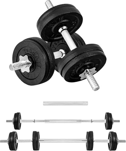Yes4All 40lbs to 200lbs Adjustable Dumbbell Set for Home Gym Users, Star Lock Collars/Connector, Portable & Space Saving
