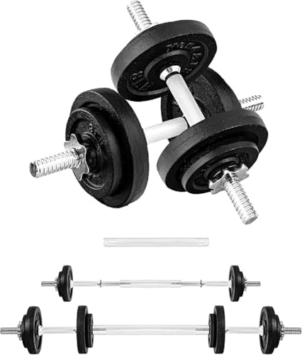 Yes4All 40lbs to 200lbs Adjustable Dumbbell Set for Home Gym Users, Star Lock Collars/Connector, Portable & Space Saving