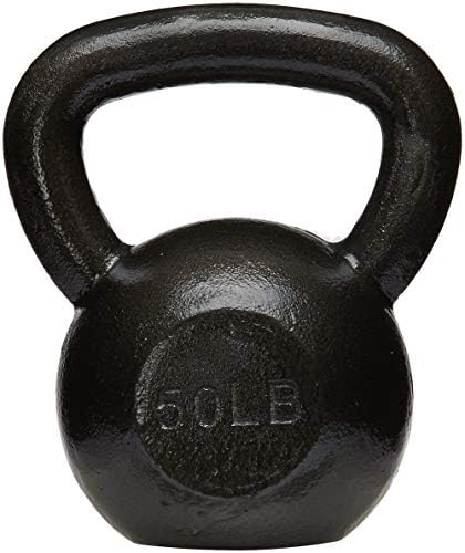Amazon Basics Cast Iron Kettlebell for Home Gym Fitness Lovers at Home Workout | Amazon Basics Cast Iron Kettlebell for