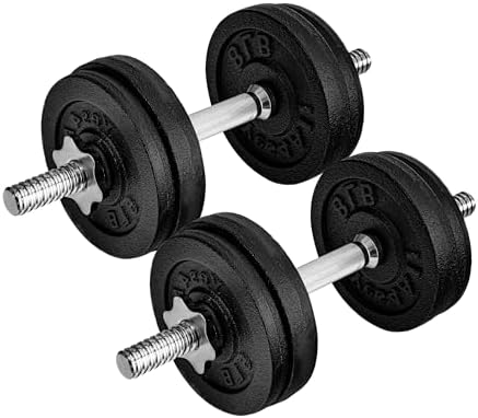 Yes4All 40lbs to 200lbs Adjustable Dumbbell Set for Home Gym Users, Star Lock Collars/Connector, Portable & Space Saving