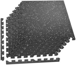 RitFit Puzzle Exercise Mat for Home Gym Workout, High Density EVA Interlocking Foam, 24 in x 24 in x ½ in, 24 Sq Ft - 6