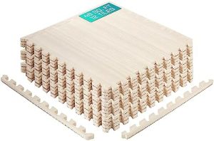 Yes4All EVA Interlocking Mats for Furniture in Living Room | Yes4All Puzzle Floor Tiles with Border for Home Space | Ye